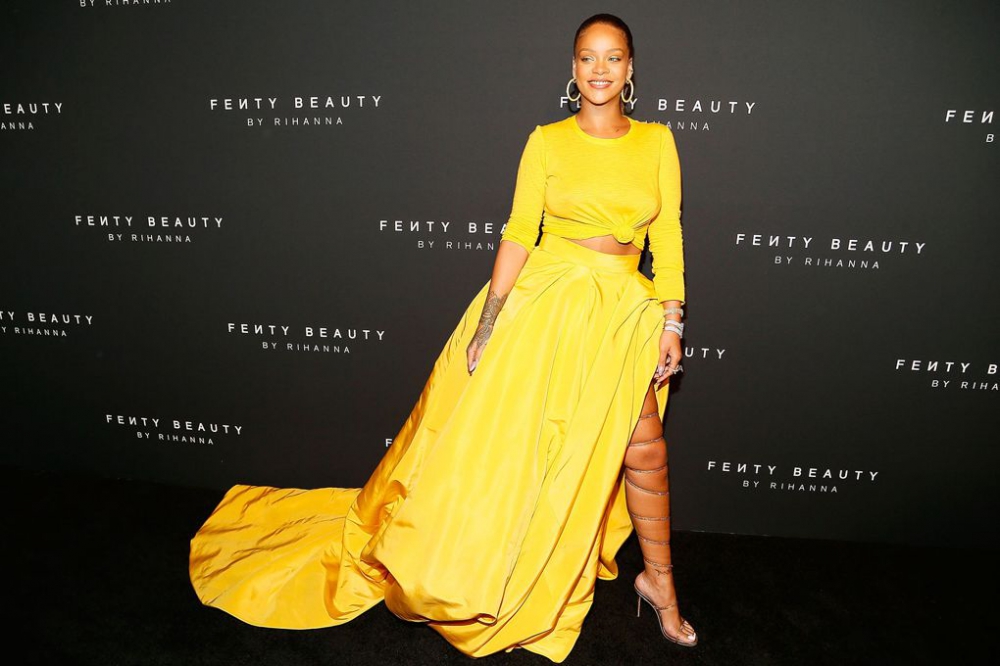 Първият ред на седмицата на модата през 2017.