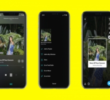 TIDAL потребителите вече могат да споделят песни, видеа и албуми директно в SNAPCHAT